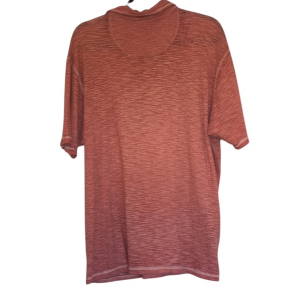 Tommy Bahama Solerno Island Modern Fit Peach Cotton Polo Shirt Size Large - Picture 10 of 14